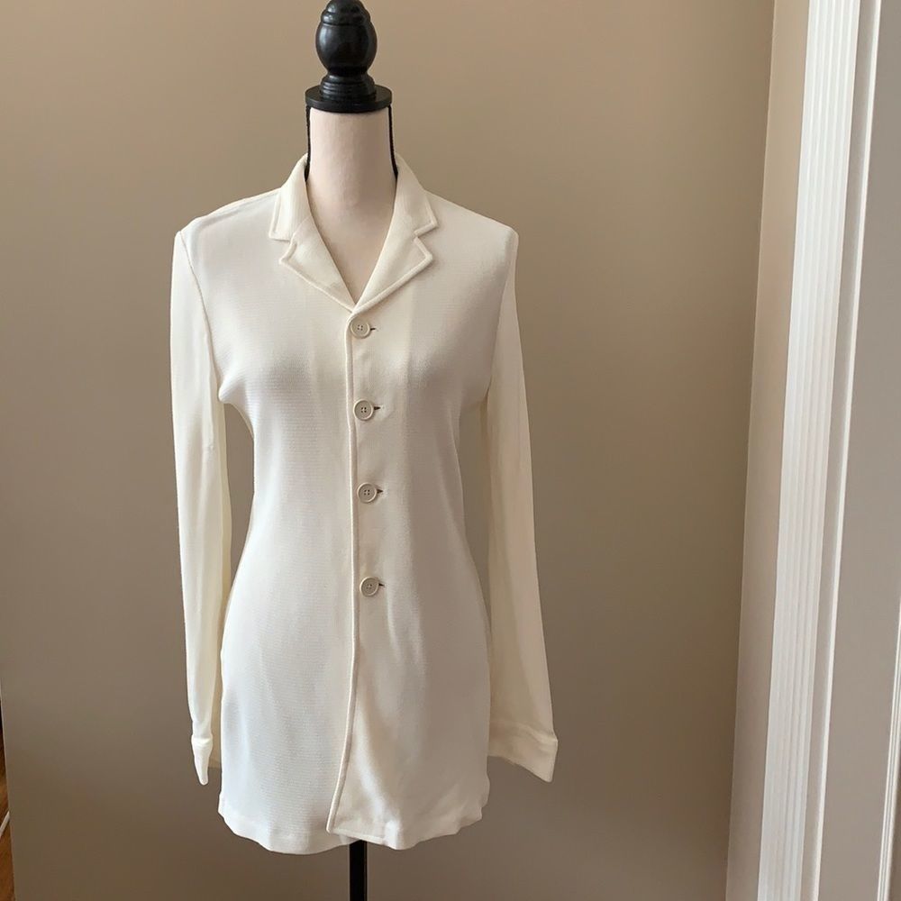 VINTAGE RALPH RALPH LAUREN CREAM TUNIC